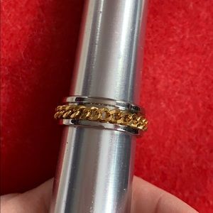 NWT Men’s rings spinner chain size 11